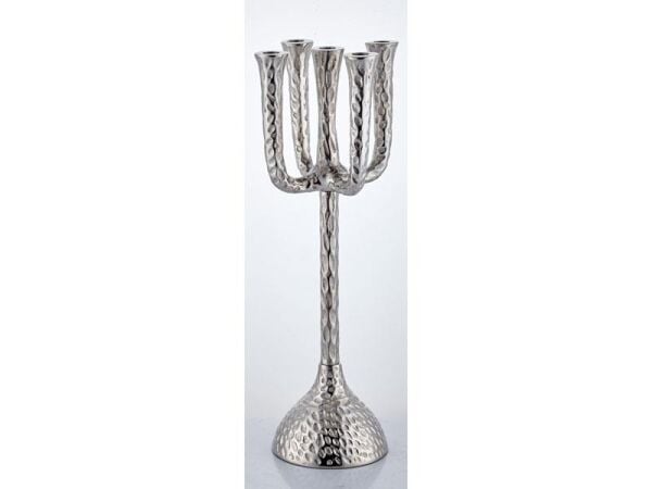 Lamedore Cactüs Large Candle Stand 5 Lights Nickel17X17X58 cm