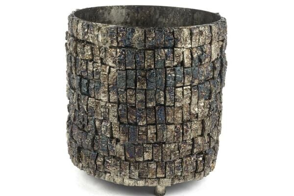 Mikasa Moor Antik Gümüş 3'Iü Vazo 34x26x19 cm