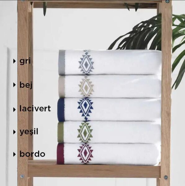 Sarev Milagros Shine 50x90 cm Havlu-Bordo