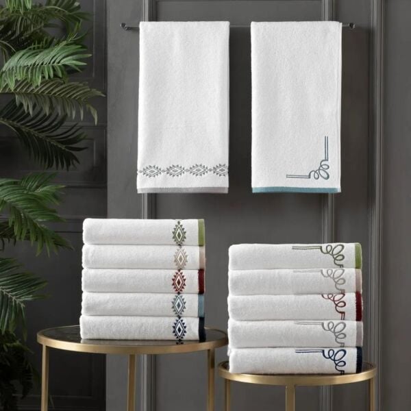 Sarev Milagros Shine 50x90 cm Havlu-Yeşil