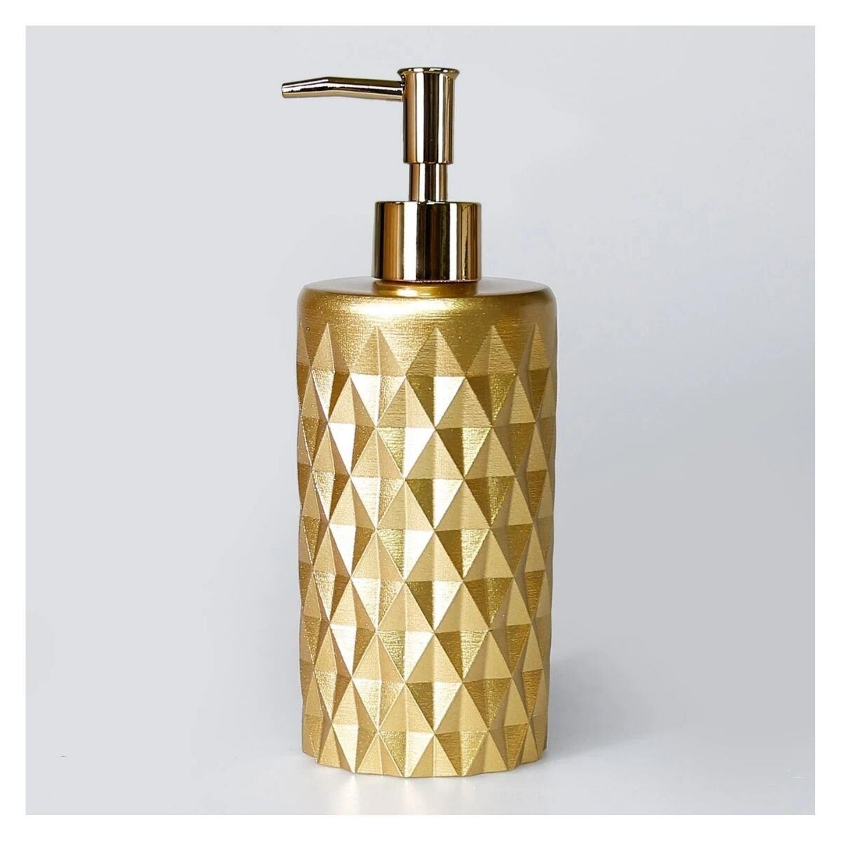 Selim Dekor Glowing Banyo Seti Altın