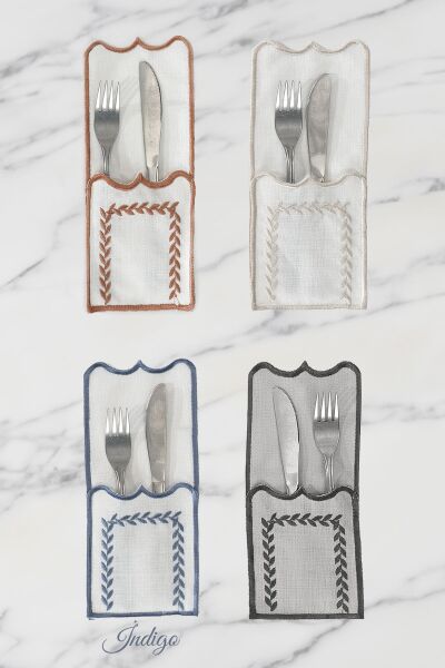 Nazik Home Olimpus 4 lü Kaşıklık