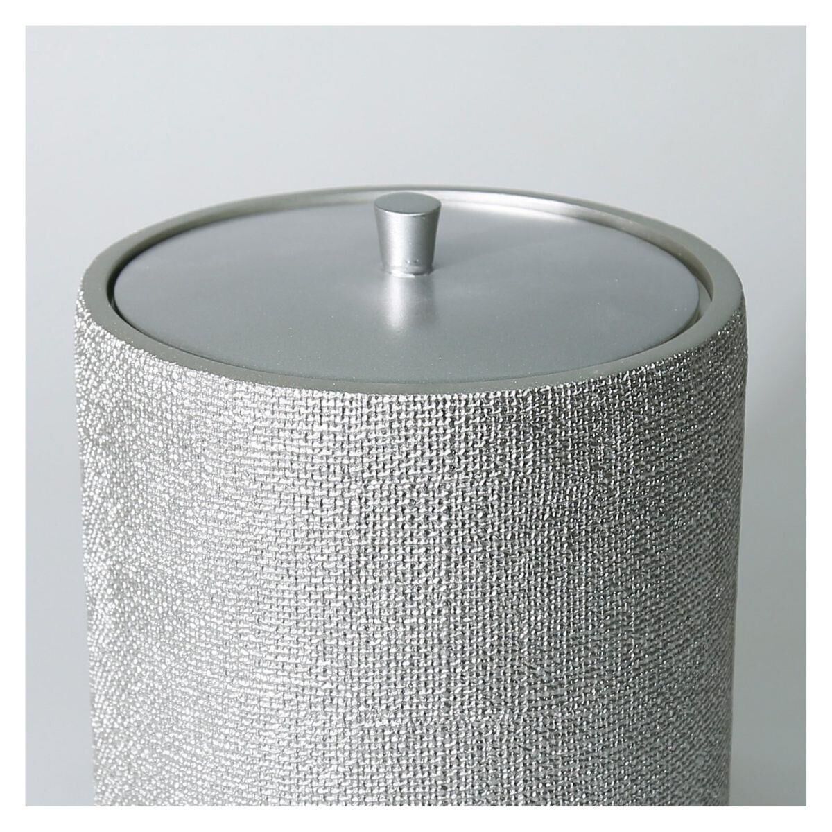 Selim Dekor Natural Banyo Seti Gümüş