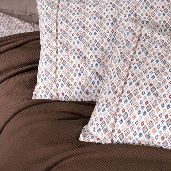 Sarev Abel Pike Takımı 1 Yastık-Kahve