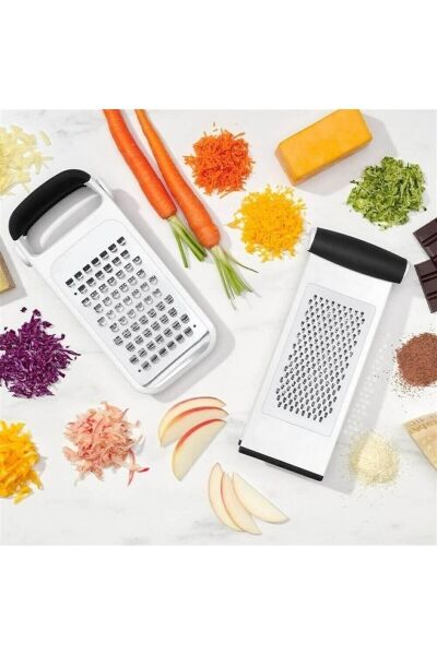 Oxo 11216000 Etched İki Taraflı Rende