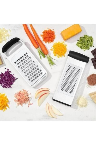 Oxo 11216000 Etched İki Taraflı Rende
