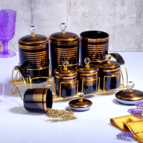 Kosova Twn-016 Telli 7'li Baharatlık Siyah-Gold