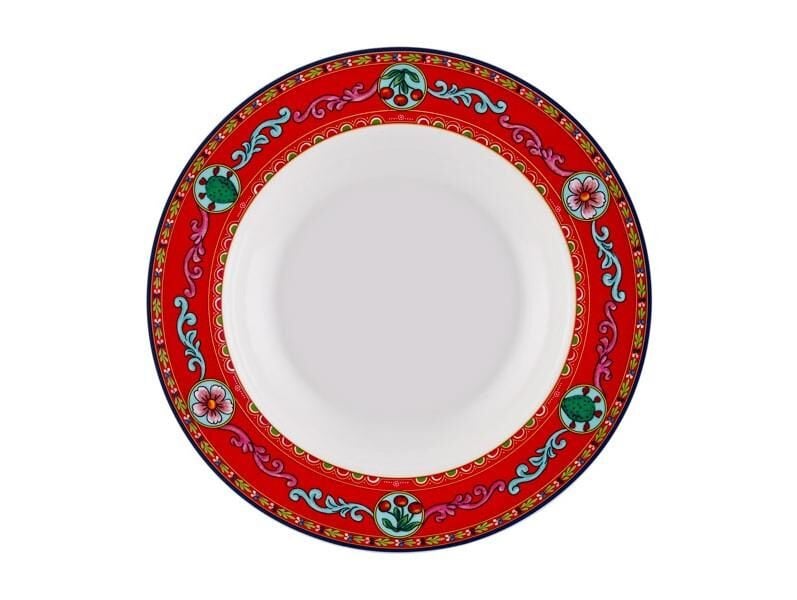 Joy Carmen Summer 6'lı Yemek Tabagı 22 Cm