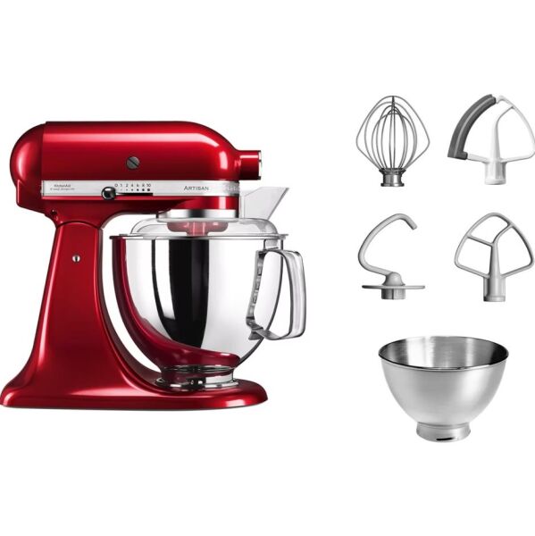 Kitchenaid Artisan 4,8 L Stand Mikser 5KSM175PS Medallion Silver-EMS