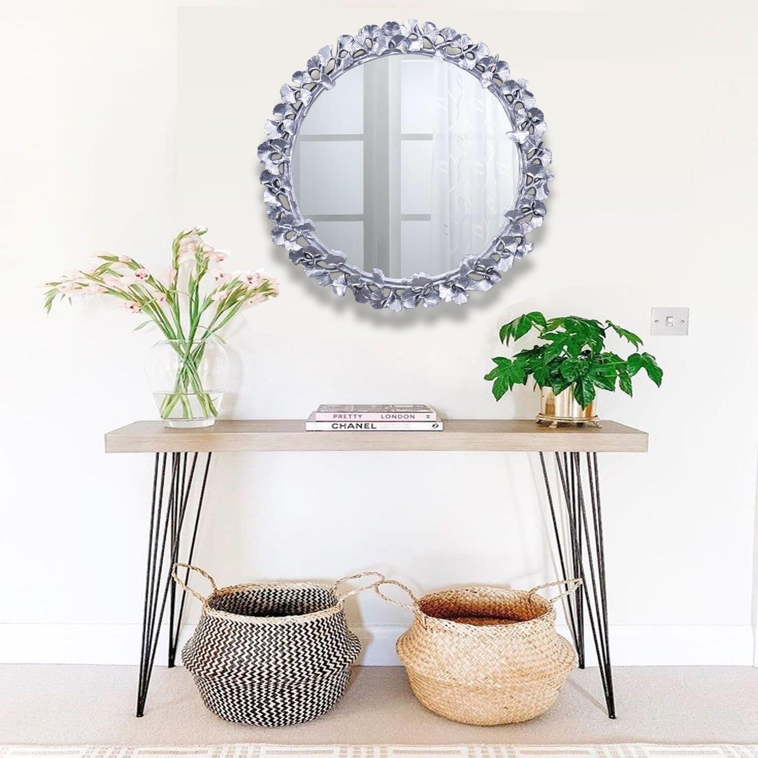 Selim Dekor Clove Ayna Gümüş