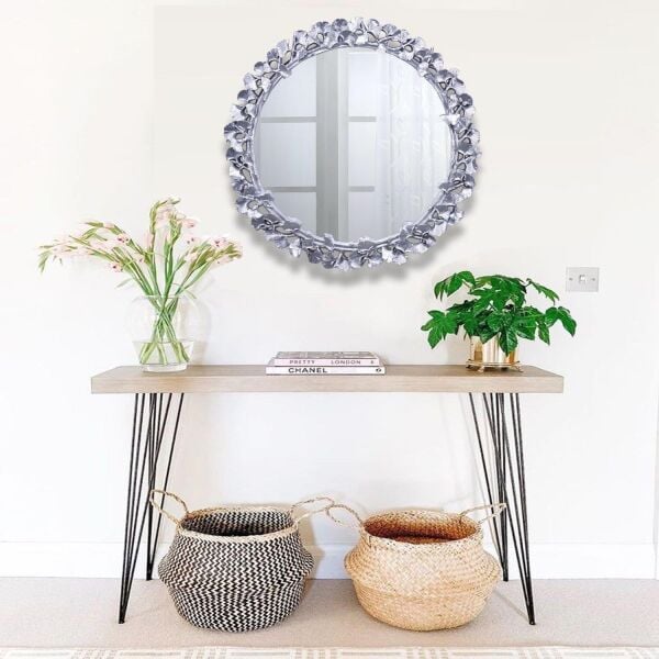 Selim Dekor Clove Ayna Gümüş