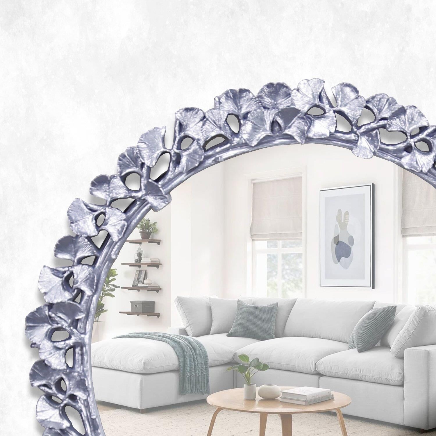 Selim Dekor Clove Ayna Gümüş