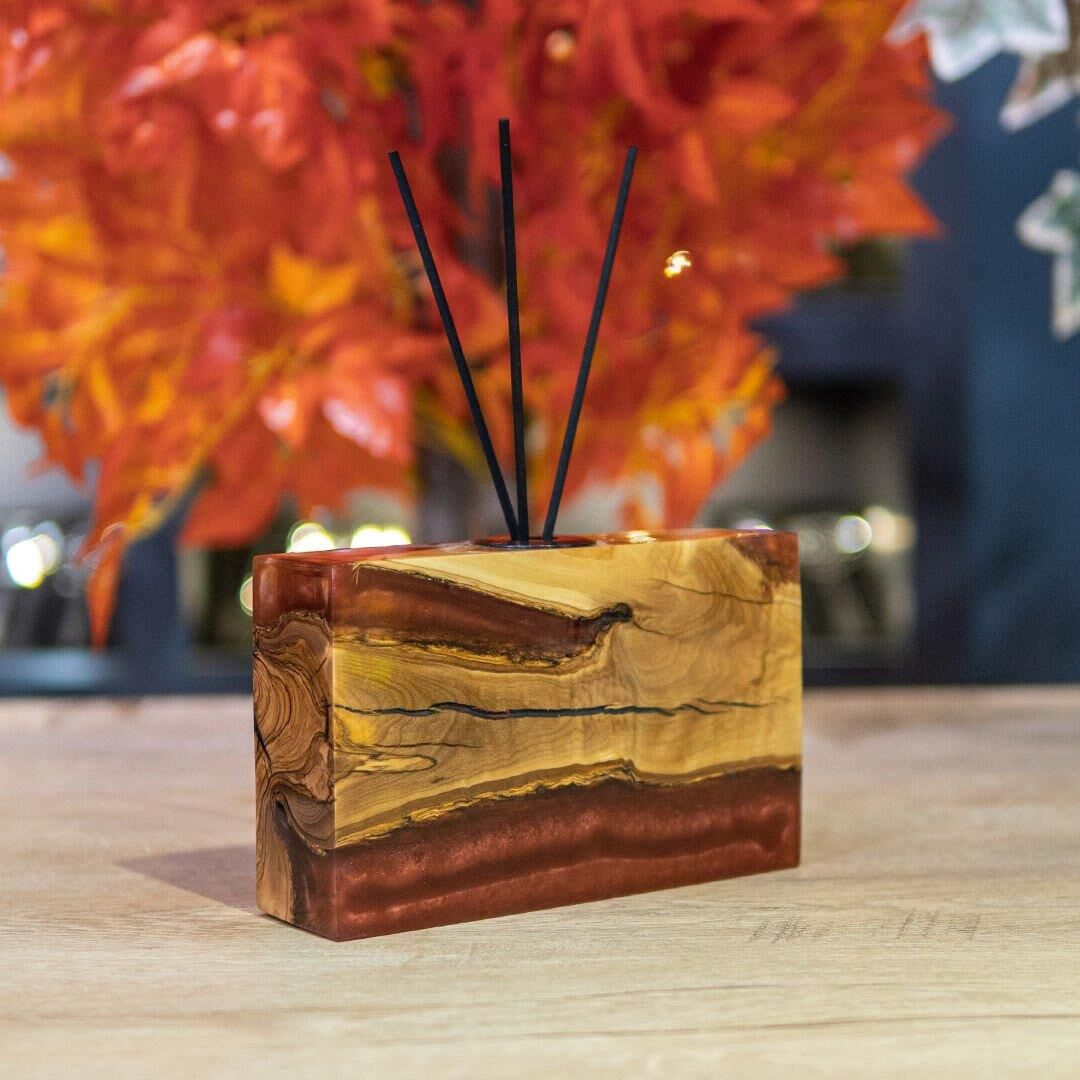 Biosy Epoksi Kare Dikdörtgen Oda Kokusu Kahverengi  Ebat 2 Bb