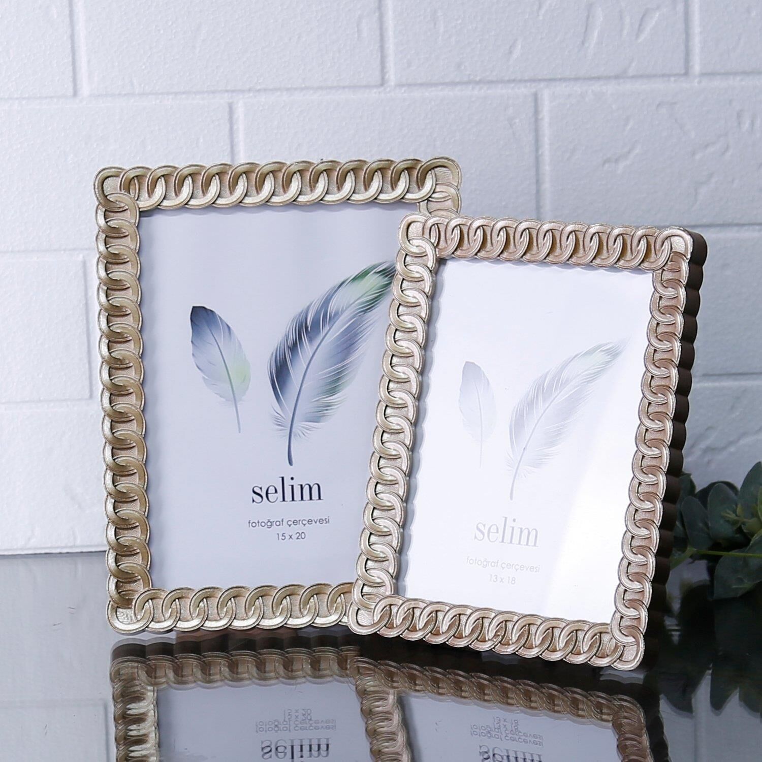 Selim Dekor Ring 13x18 Çerçeve Vizon