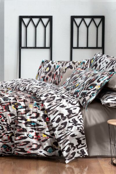 Sarev Felida Fancy Poplin Nevresim Takımı Çift Kişilik