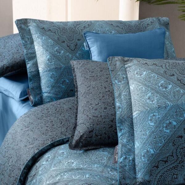 Sarev Brezno Saten Nevresim Takımı Tek Kişilik 2 Yastık