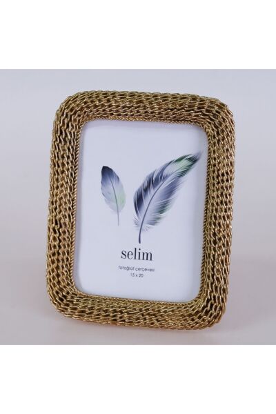 Selim Dekor Chain 15x20 Çerçeve Altın