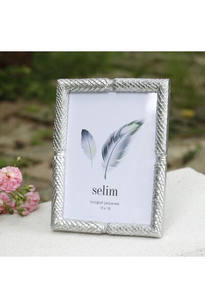Selim Dekor Zena 13x18 Çerçeve Gümüş