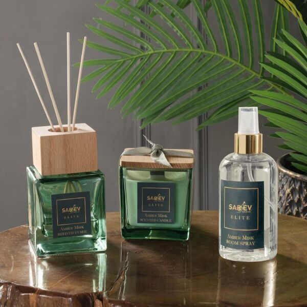 Sarev Elıte Amber Mısk Scented Candle