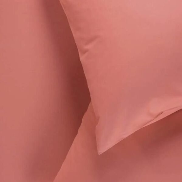 Sarev Fitted Çarşaf Ranforce Kiremit Çift Kişilik