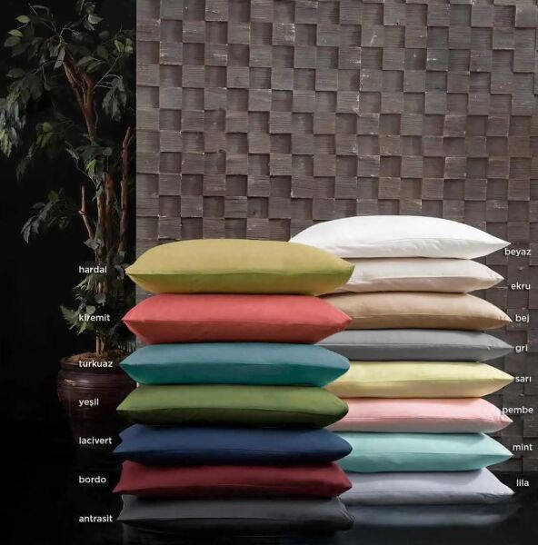 Sarev Fitted Çarşaf Ranforce Kiremit Çift Kişilik