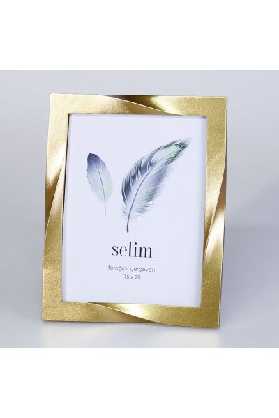 Selim Dekor Curved 15x20 Çerçeve Altın