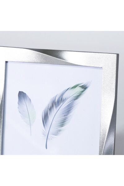 Selim Dekor Curved 15x20 Çerçeve Gümüş
