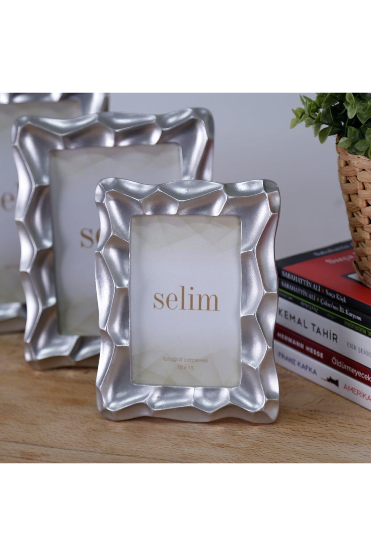 Selim Dekor Telles 15x20 Çerçeve Gümüş