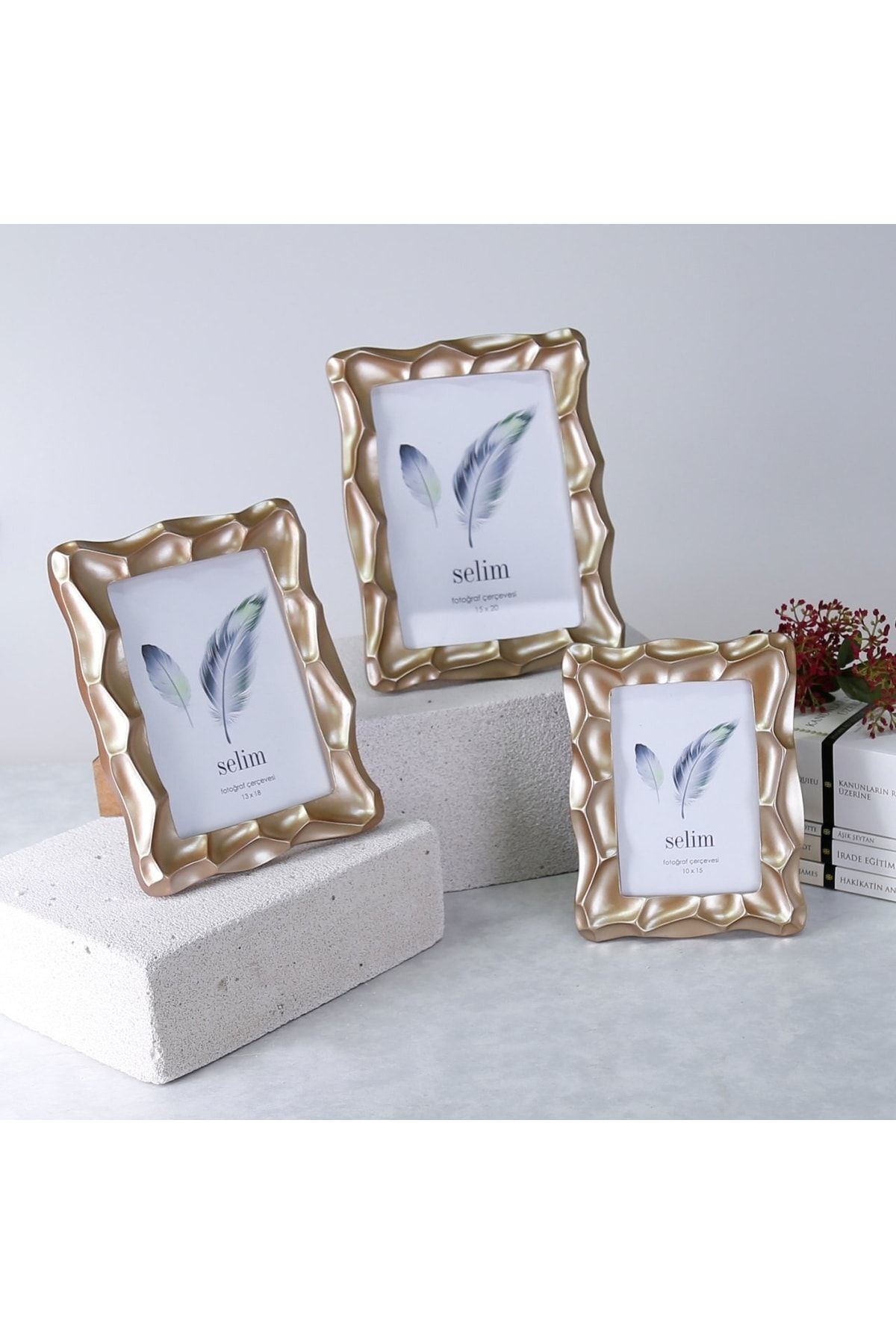 Selim Dekor Telles 13x18 Çerçeve Vizon