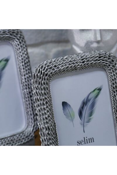 Selim Dekor Chain 15x20 Çerçeve Gümüş