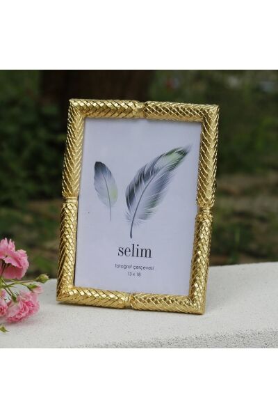 Selim Dekor Zena 13x18 Çerçeve Altın