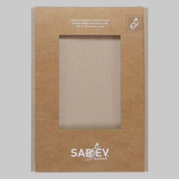 Sarev New Slow Cıty 120x200 Fıtted Sheet Bej