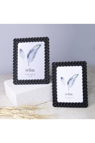 Selim Dekor Florence 13xl8 Çerçeve Siyah
