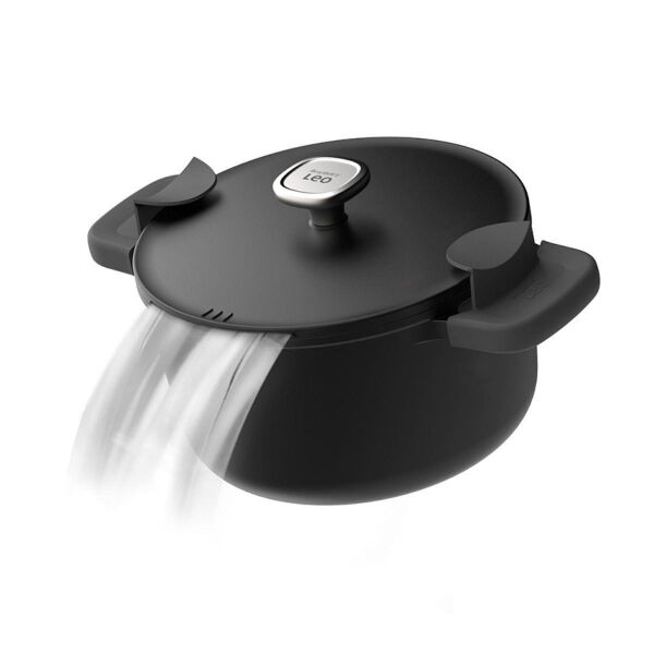 Berghoff Leo Phantom Yapışmaz Kapaklı Derin Tencere 24 cm
