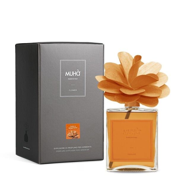 Muha Room Freshener Flower Diffuser Cedro ve Bergamotto 500 ml