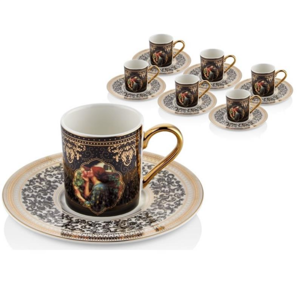 Lamedore Ladya 6'lı Kahve Fincanı Takımı