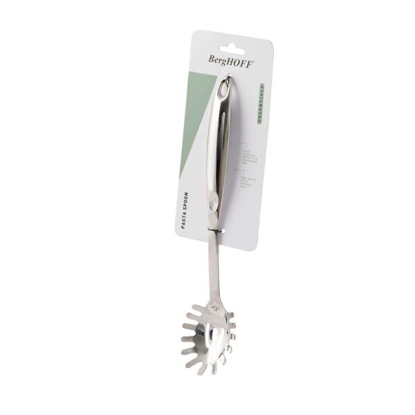 Berghoff Essentials 18/10 Paslanmaz Çelik Makarna Kaşığı 33 cm