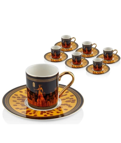 Lamedore Wheat 6'lı Kahve Fincanı Takımı