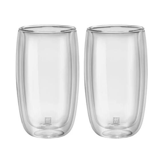 Zwilling 395000780 Çift Camlı 2'li Latte Macchiato Bardak Seti- 350 ml