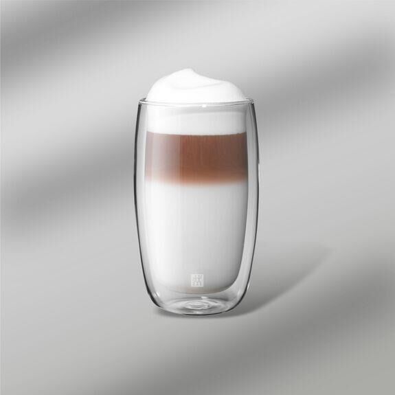 Zwilling 395000780 Çift Camlı 2'li Latte Macchiato Bardak Seti- 350 ml