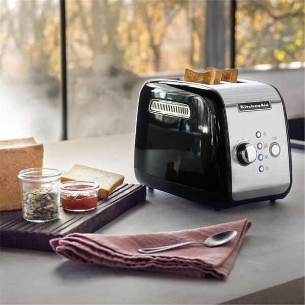 Kitchenaid 2 Dilim Ekmek Kizartma Makinesi 5KMT221 Onyx Black- EOB