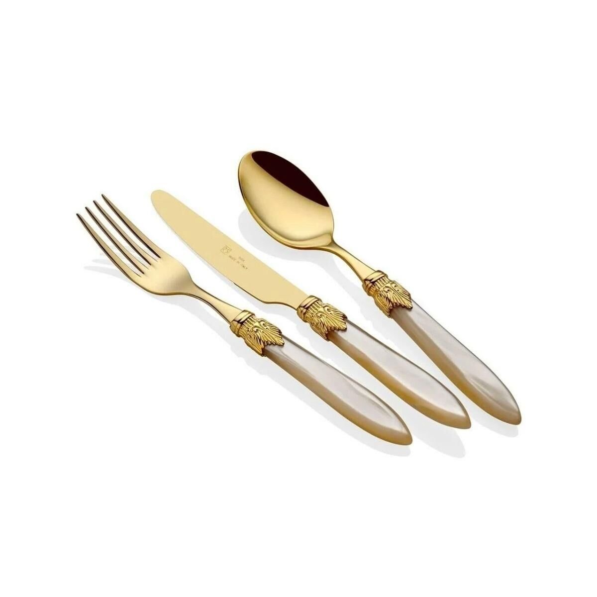 Rivadossi Laura Oro Kemik 75 Parça Çatal Bıçak Seti