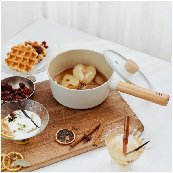 Neoflam D-NEOF218 Fika Alüminyum Döküm Sos Tencere 18 cm