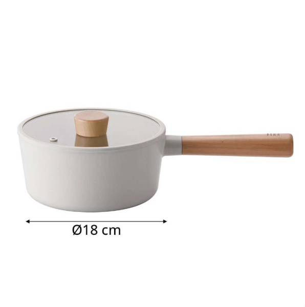 Neoflam D-NEOF218 Fika Alüminyum Döküm Sos Tencere 18 cm