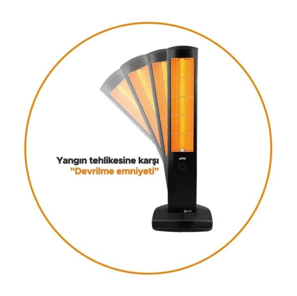 Ufo Micatronic 2400 W Kule Tipi Infrared Isıtıcı