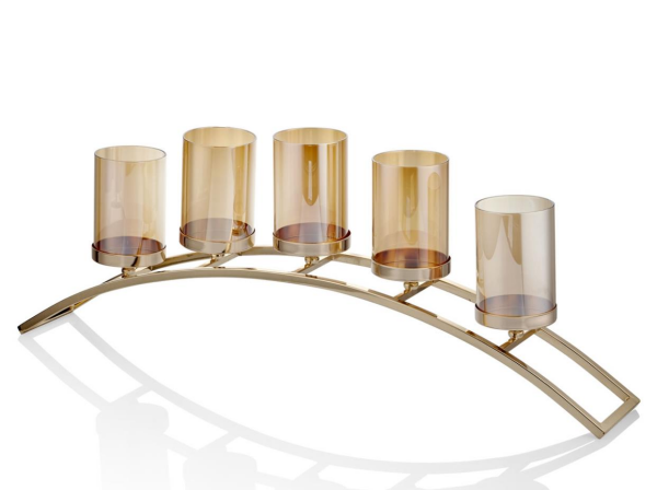 Lamedore Gold Nina 5'li Mumluk 70 x 12 x 16 Cm