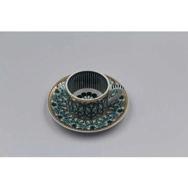 Kosova FNC-08 Bone China 90cc 6 lı Fincan Çiçek/Papatya