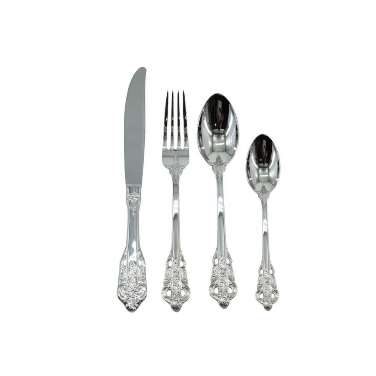 Wanelli 11251 Lora Sade 84 Parça Çatal Kaşık Bıçak Takımı