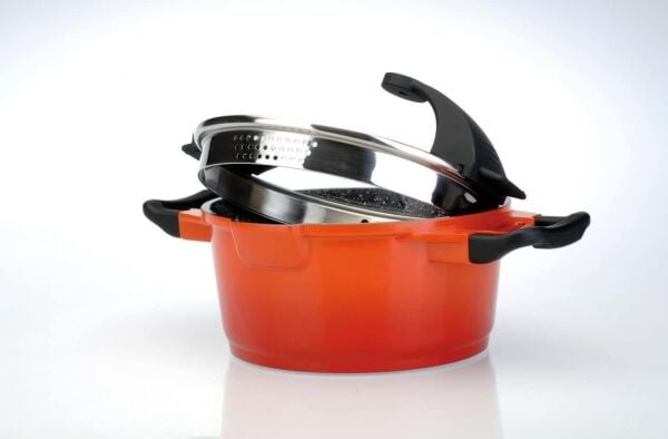 Berghoff Gem Stay Cool Tencere Turuncu 28 Cm
