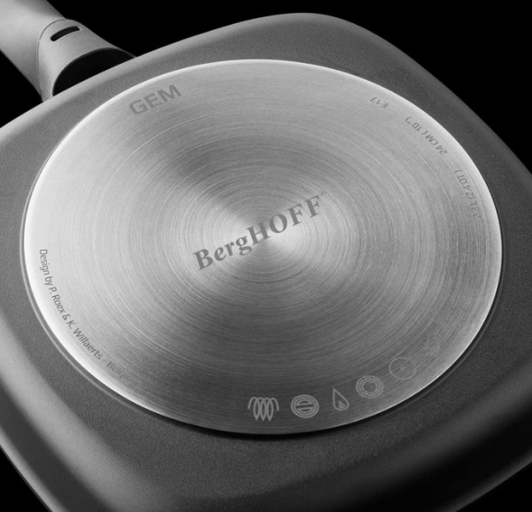 Berghoff Gem 2307306 24cm Döküm Grill Tava